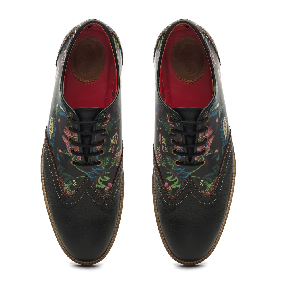 Bageecha Brogues Men – Coal - Image 4