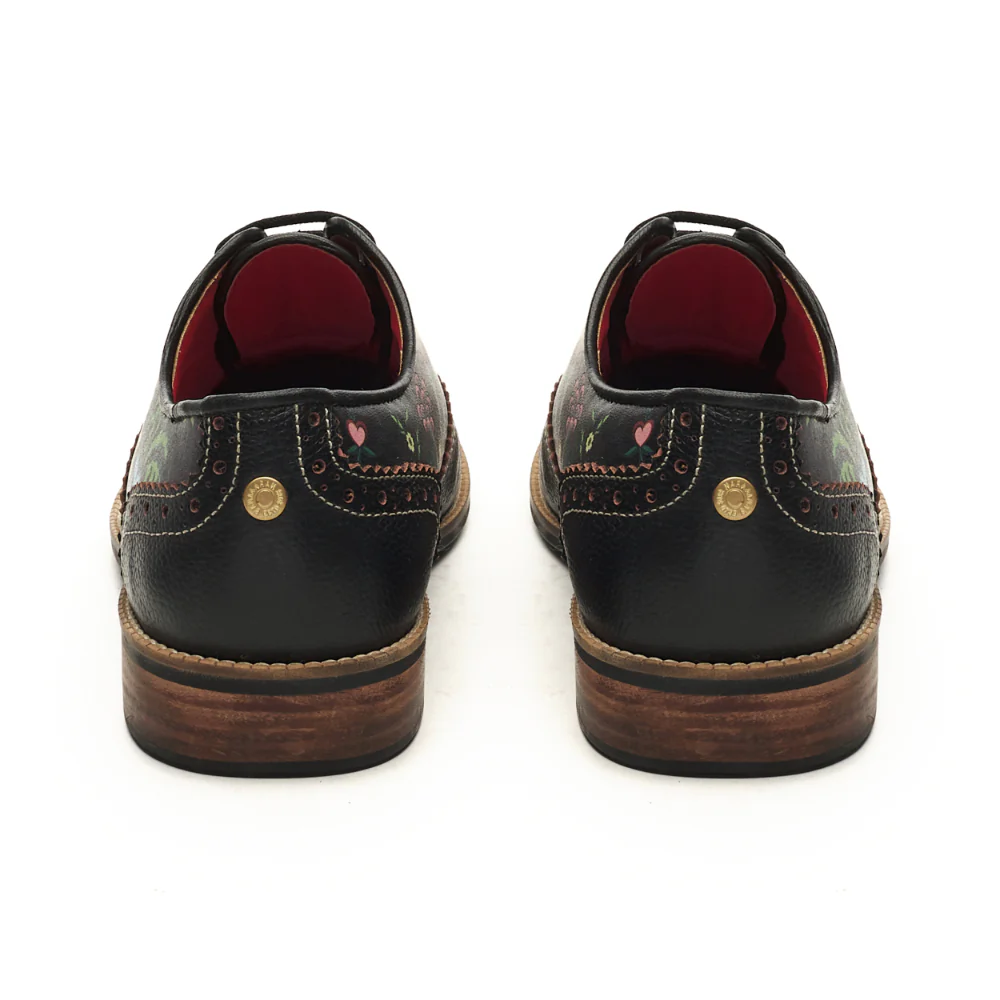 Bageecha Brogues Women – Coal - Image 4