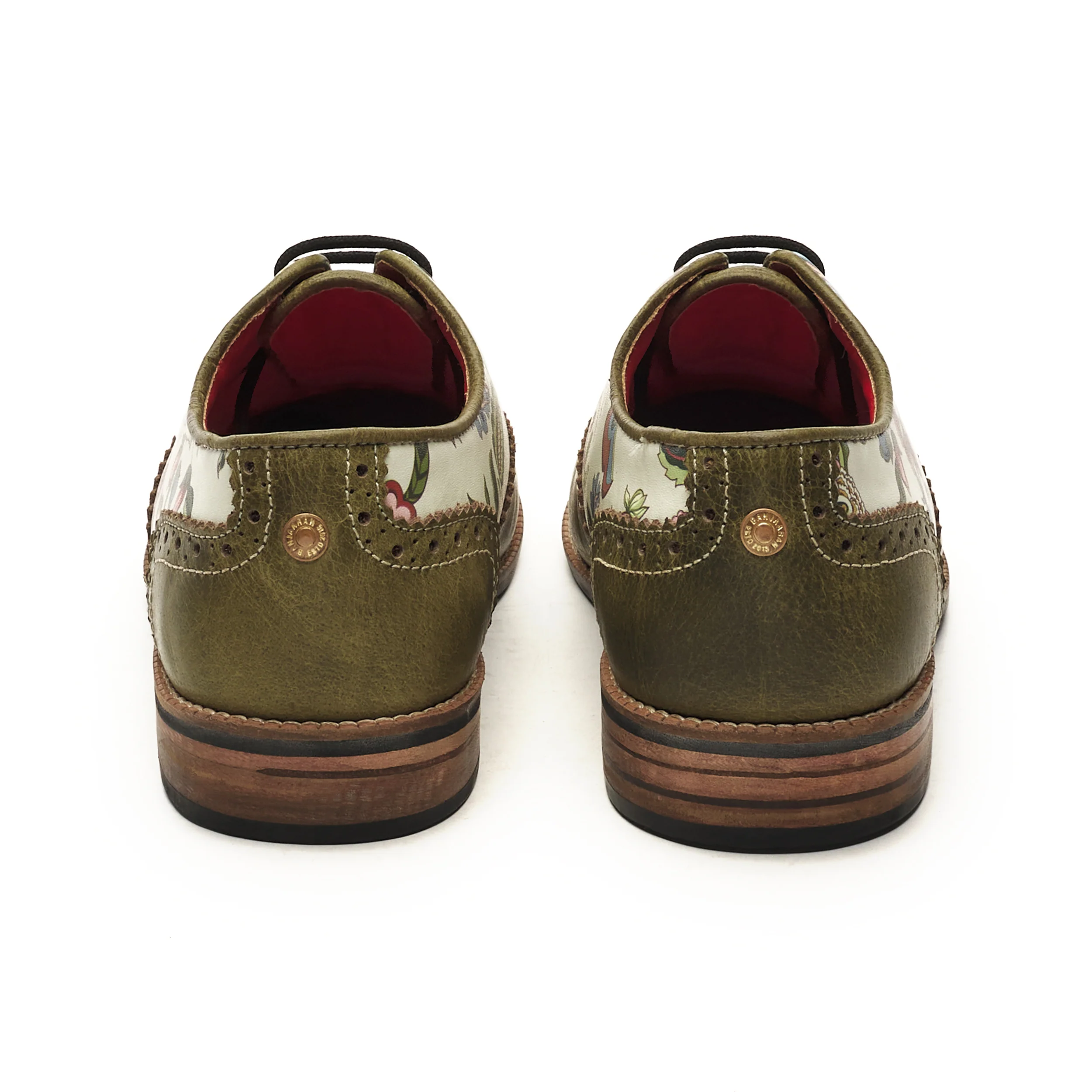 Bageecha Brogues Women – Olive - Image 4
