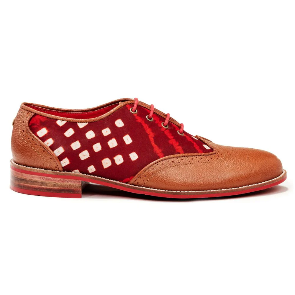Bandhni Brogue for Men – Tan (discontinued) - Image 3