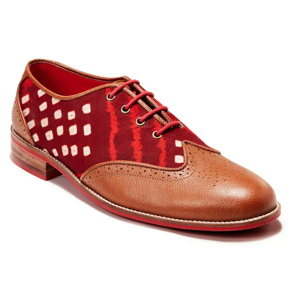 Bandhni Brogue for Men – Tan (discontinued) - Image 5