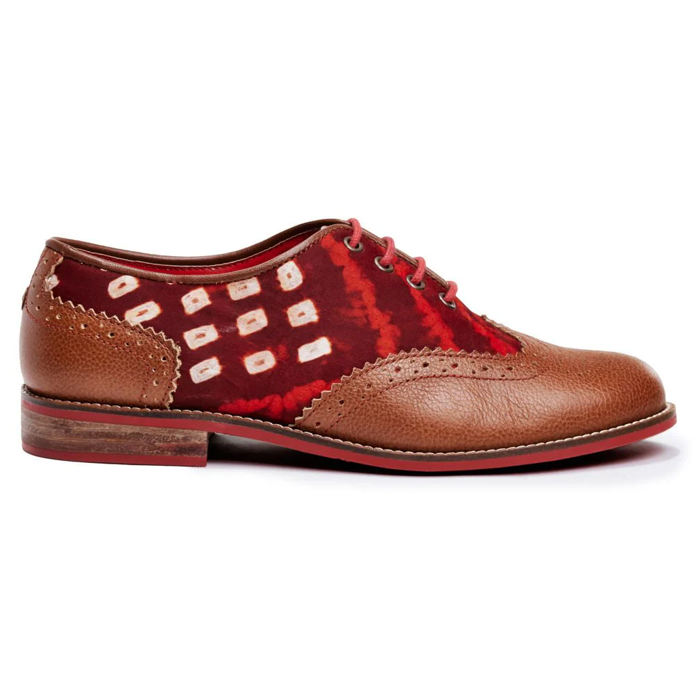 Bandhni Brogue for Women – Tan (discontinued) - Image 3
