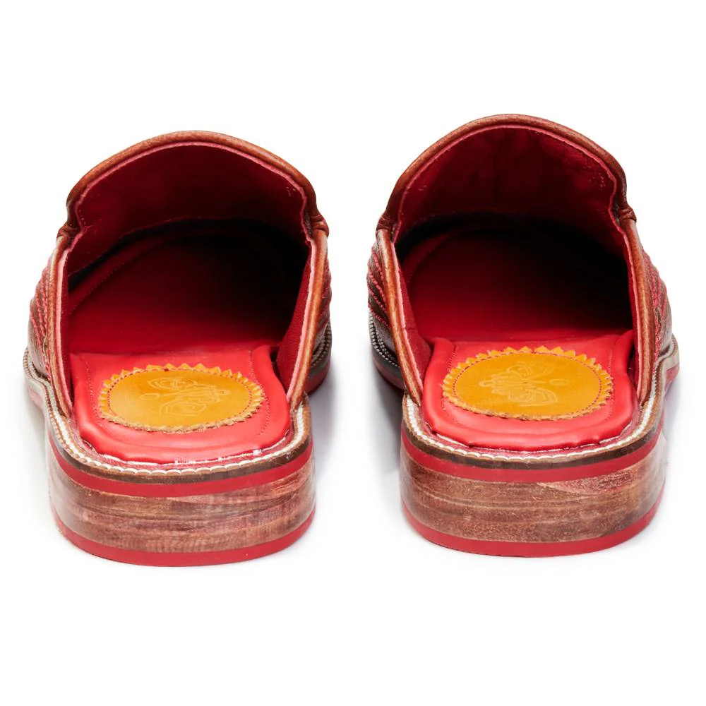 Bandhni Mule for Women – Tan (discontinued) - Image 4