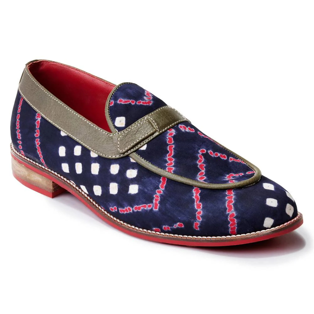 Bandhni Slip_on for Men – Olive Green_ (discontinued) - Image 5