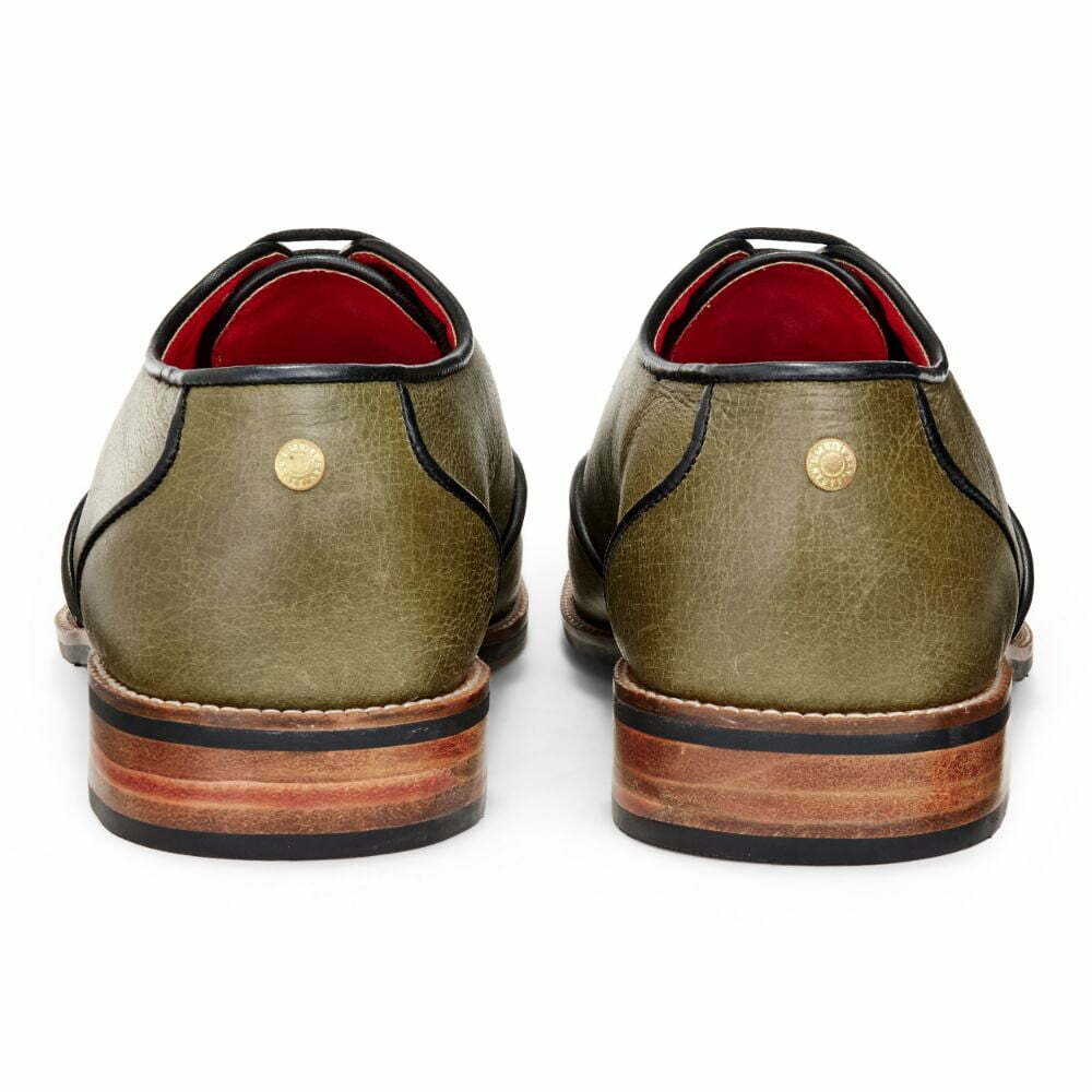 Core Brogues Men – Olive - Image 4