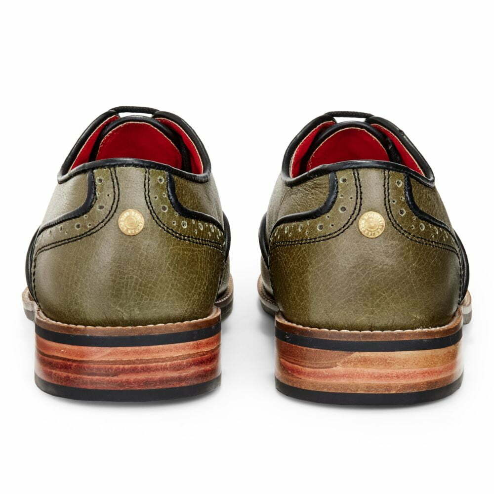Core Brogues Women – Olive - Image 4