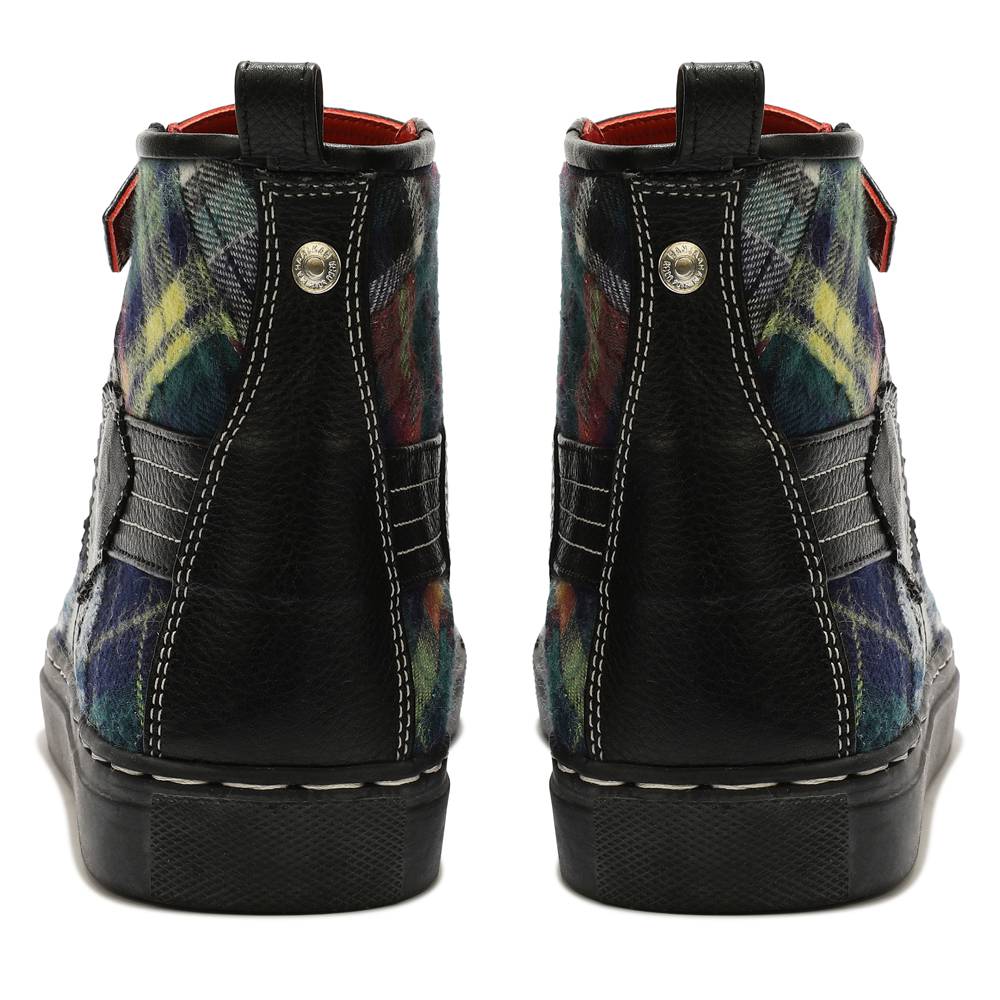 Green Tartans High_Tops for Women (discontinued) - Image 4