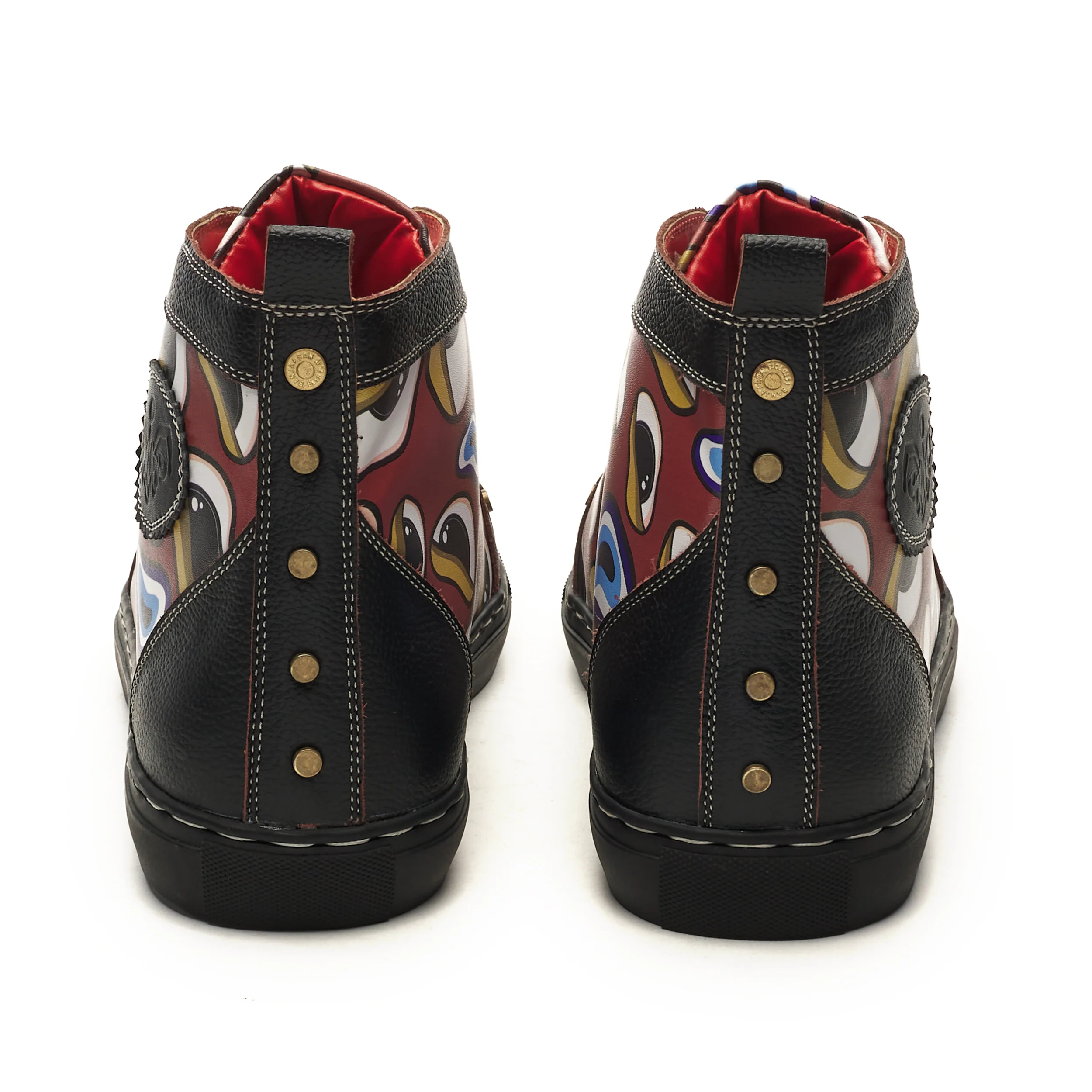 'Nazar' High_Tops Women – Crimson (discontinued) - Image 5