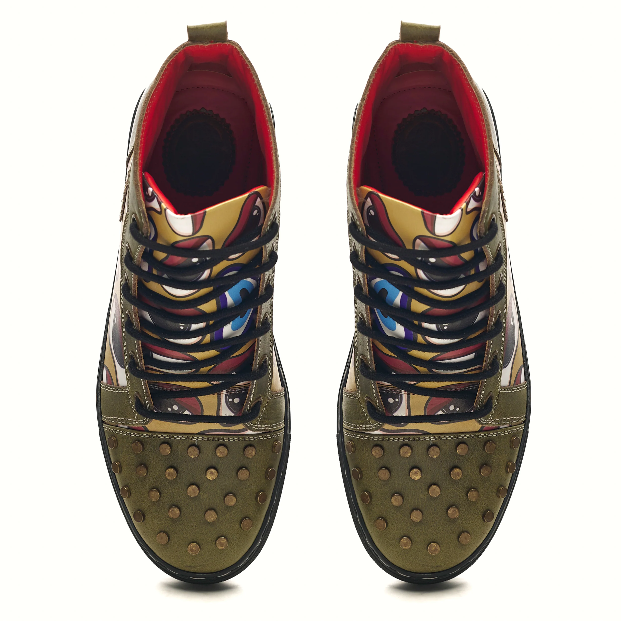 'Nazar' HighTops for Women – Mustard (discontinued) - Image 3