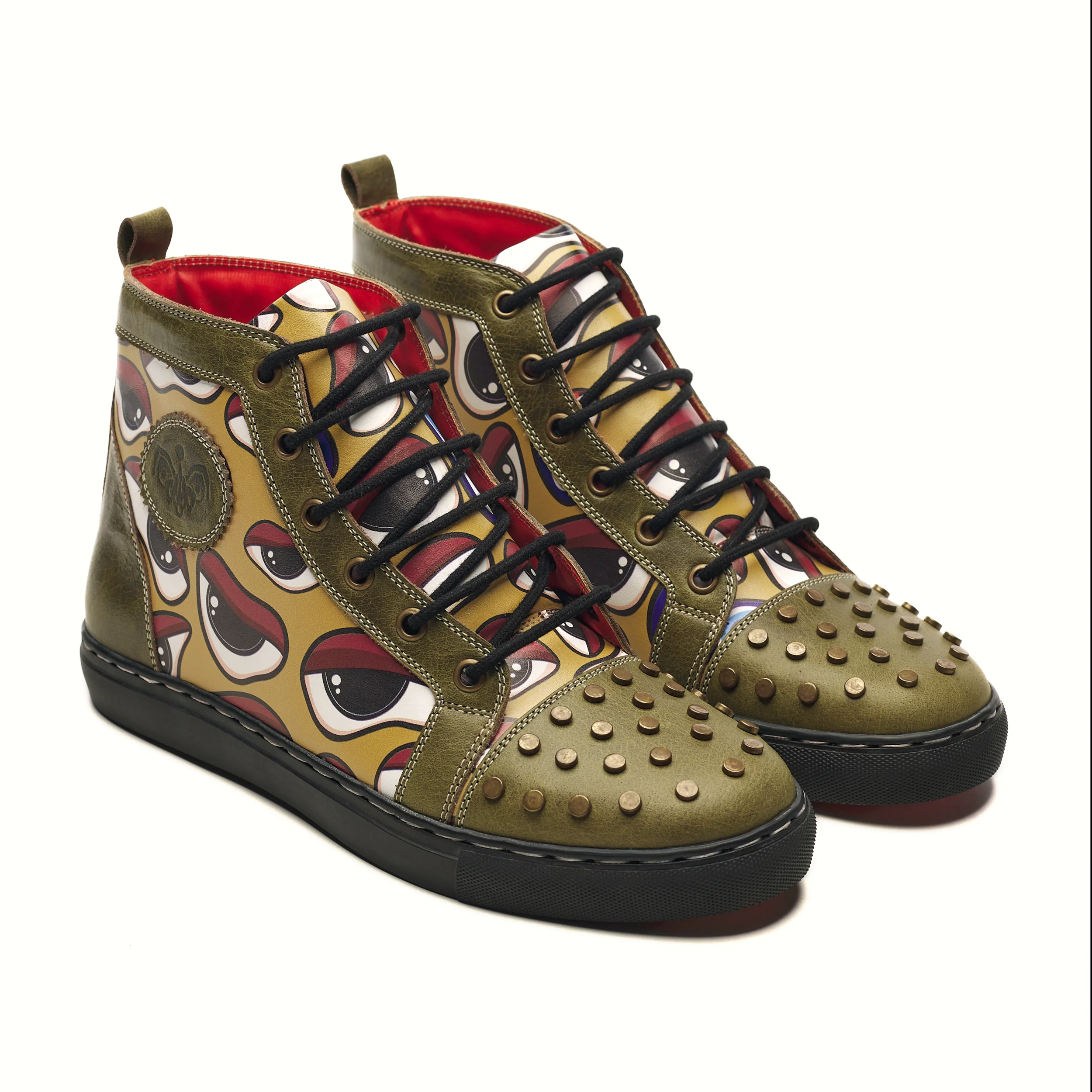 'Nazar' HighTops for Women – Mustard (discontinued) - Image 4