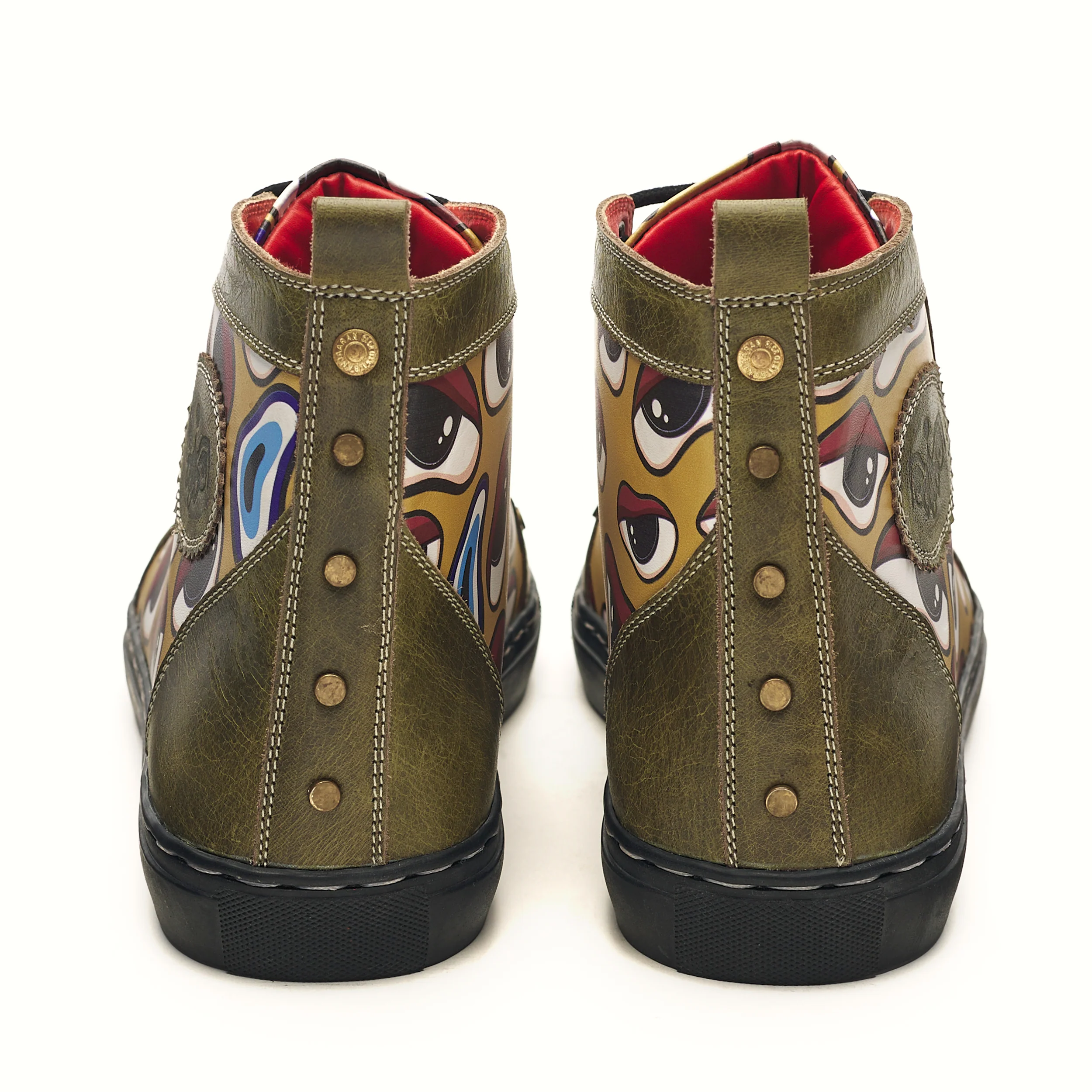 'Nazar' HighTops for Women – Mustard (discontinued) - Image 6