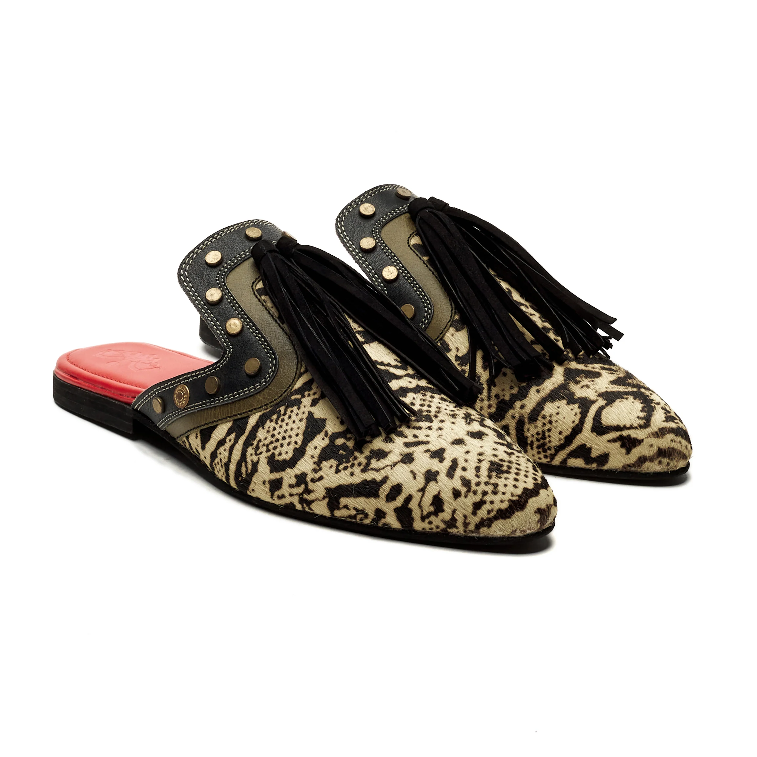 Python Cone Mules Women - Image 3