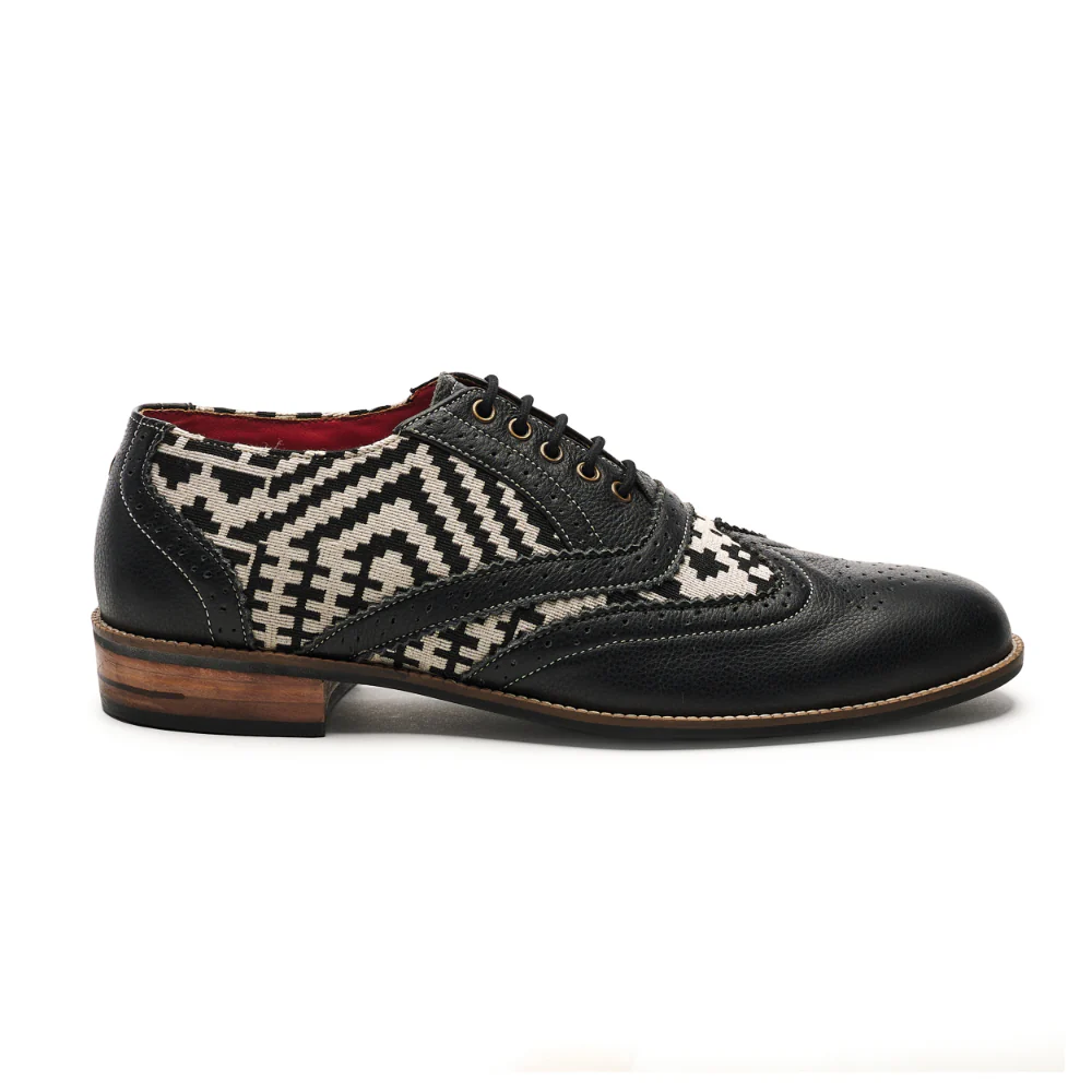 Texo Brogues Men – Coal - Image 3