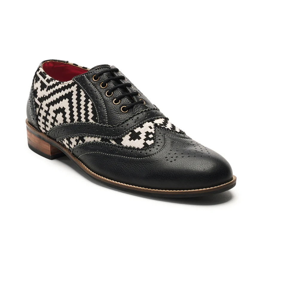 Texo Brogues Men – Coal - Image 5